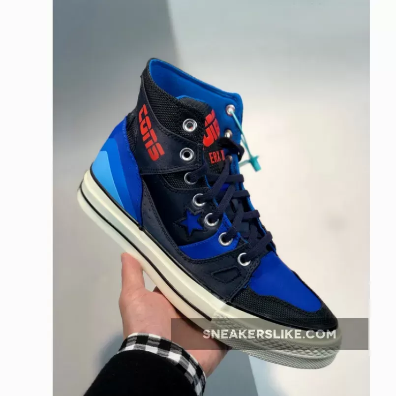 Women Converse Chuck 70 E260 Hi Black Royal 166321C Restock