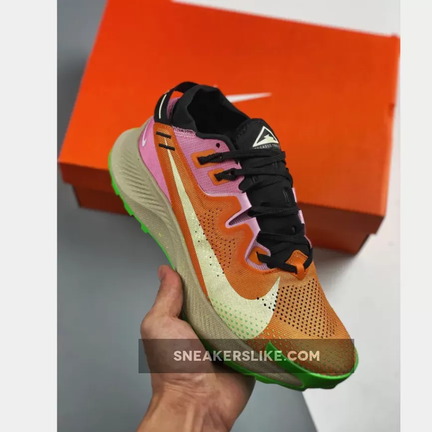 Nike Pegasus Trail 2 Bright Mango Neon nike pegasus trail 2 size 13