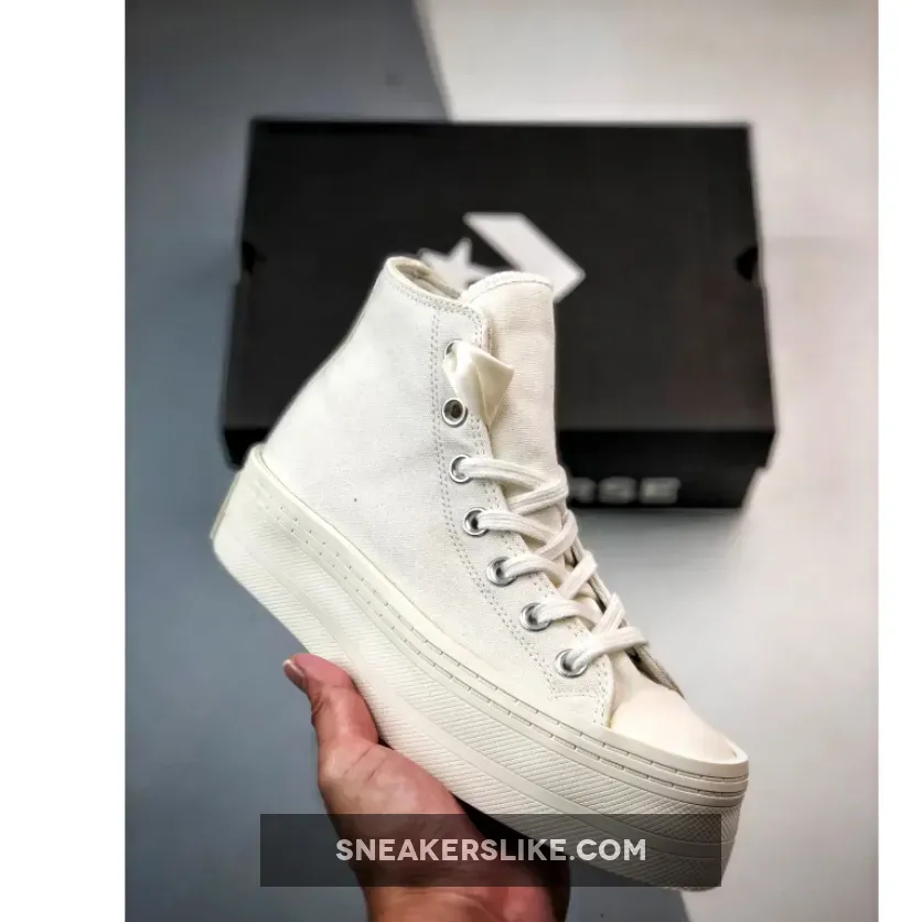 Converse Platform. Converse Chuck Taylor Modern Lift Platform High Canvas White A06140C