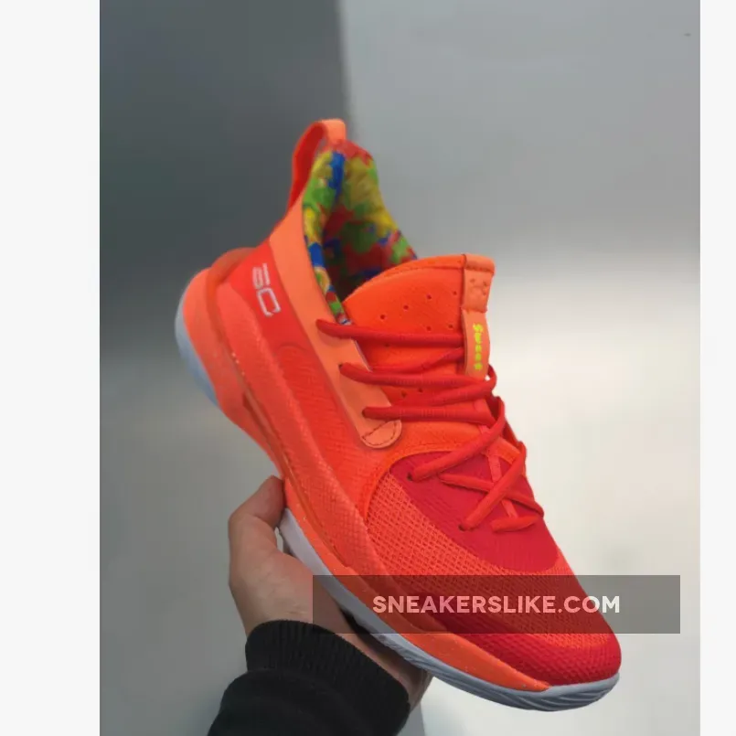 UA Curry 7 'Sour Patch Kids' Red / under armour sour patch shoes