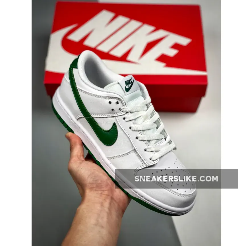 Nike Dunk Low White/Green Noise DD1503-112 nike green noise