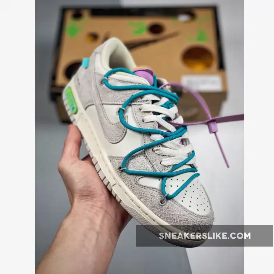 Off-White x Nike Dunk Low 'Lot 36 of 50' Sail/Grey/Energy / off white lot 36
