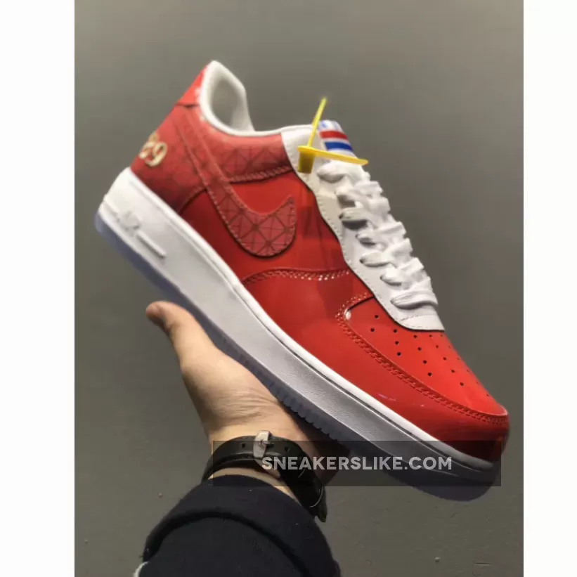 Nike Air Force 1 Low '1989 NBA Finals' University Red/University Red #1989 nike air force