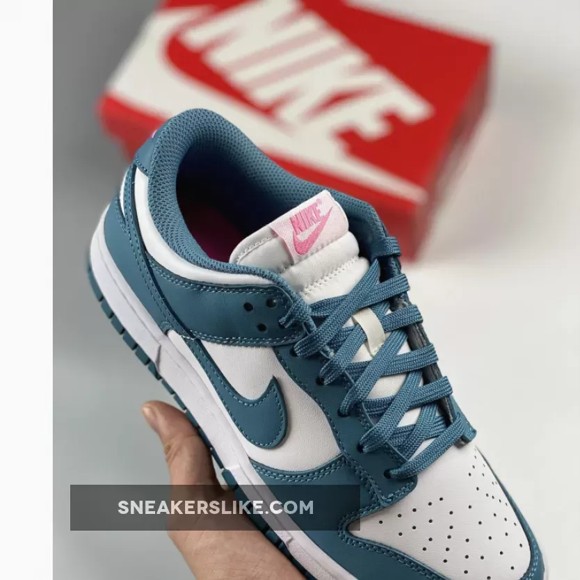 Nike Dunk Low White/Noise Aqua-Pinksicle FJ0739-100 #goat noise