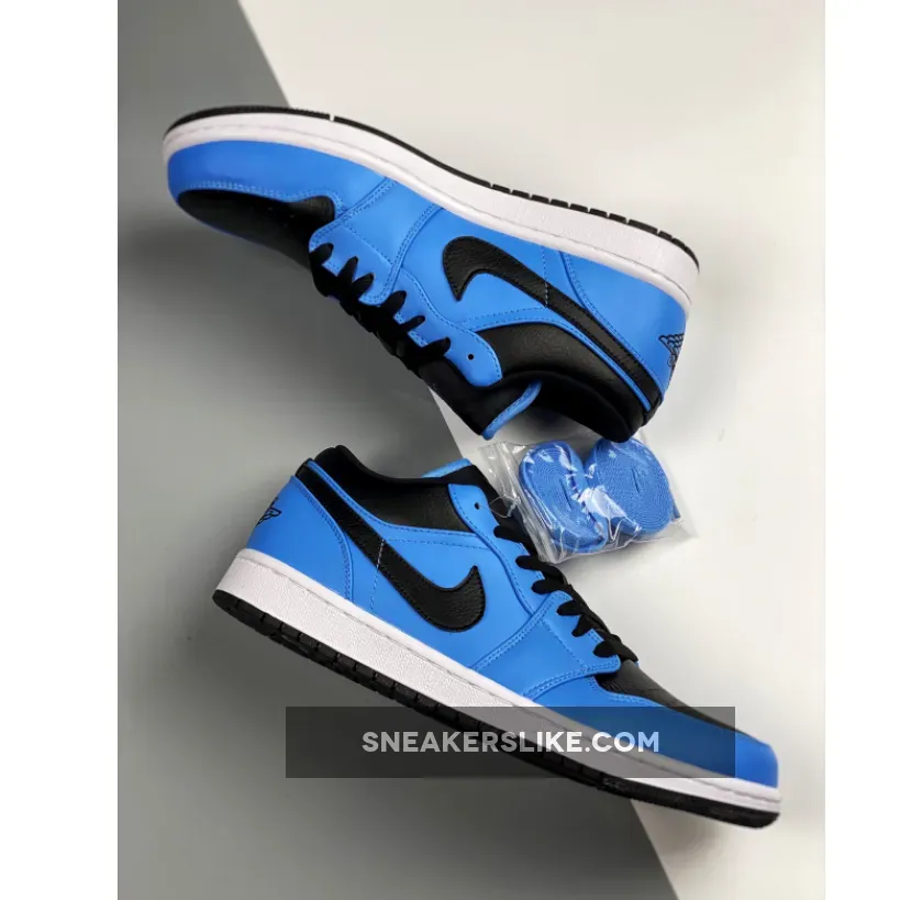 Air Jordan 1 Low University Blue/Black Jordan University Blue Lows