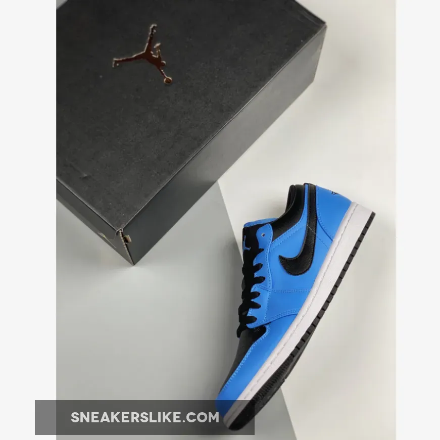 Air Jordan 1 Low University Blue/Black Jordan University Blue Lows