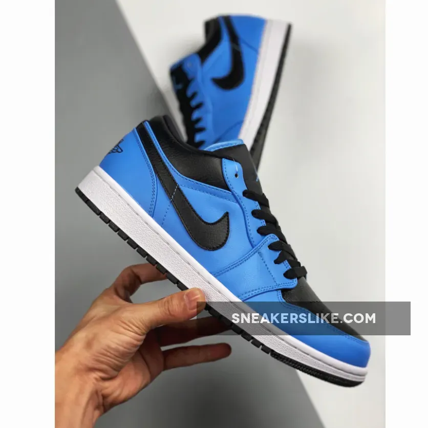 Air Jordan 1 Low University Blue/Black Jordan University Blue Lows