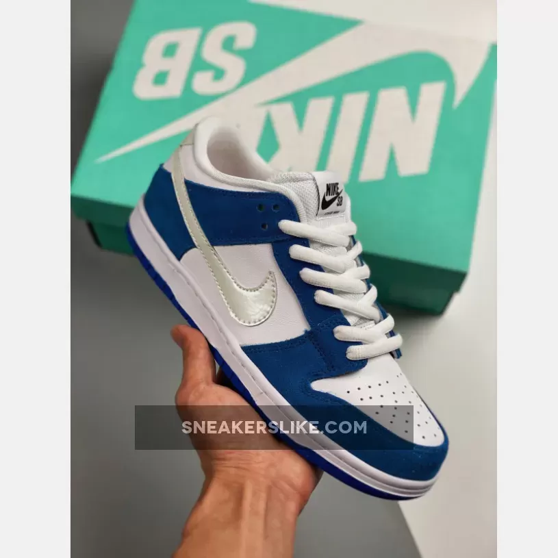 Ishod Wair x Nike SB Dunk Low Blue Spark/White-Black / nike sb dunk ishod wair