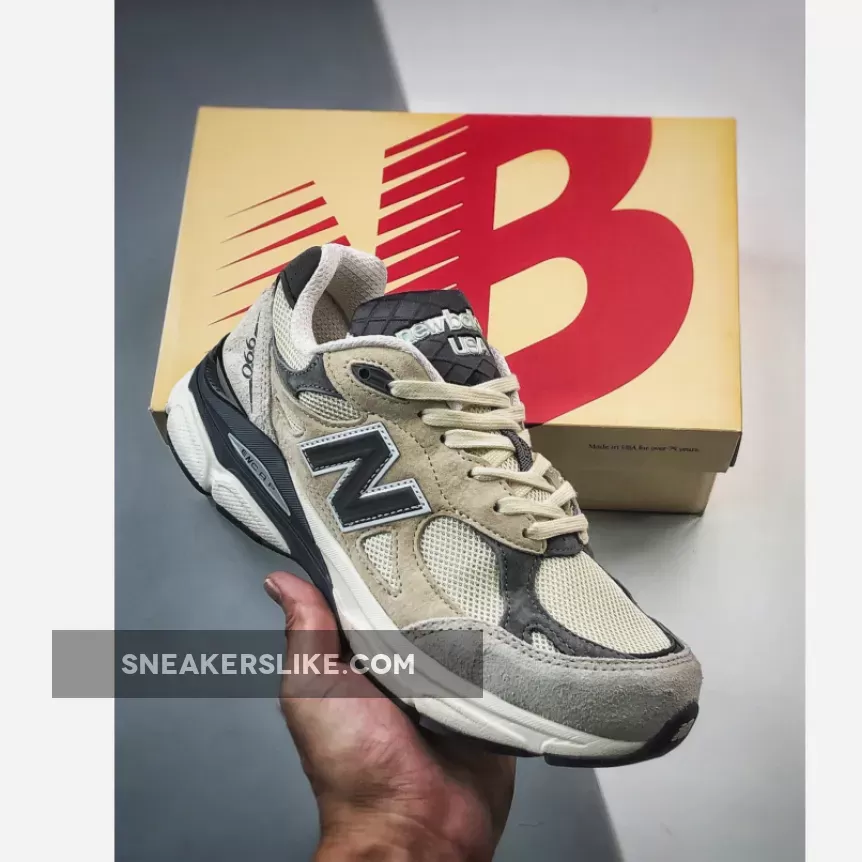 New Balance 990v3 'Made In USA' Moonbeam/Macadamia Nut New Balance 990v3 Moonbeam With Macadamia Nut