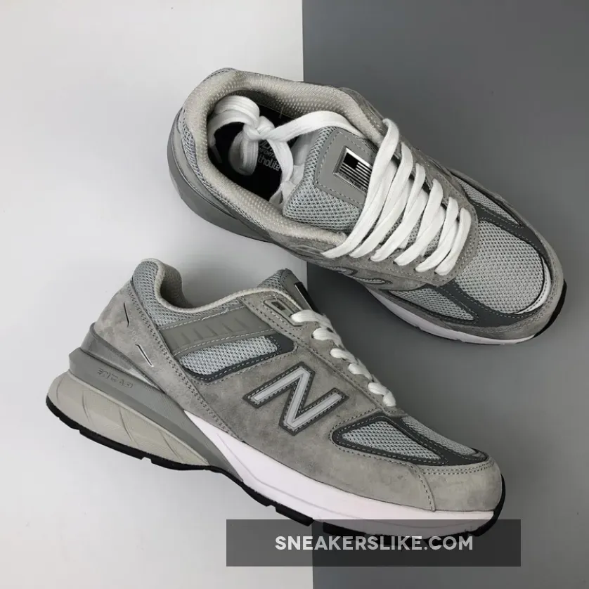 New Balance 990V5 Grey Castlerock M990GL5 / nb 990v5