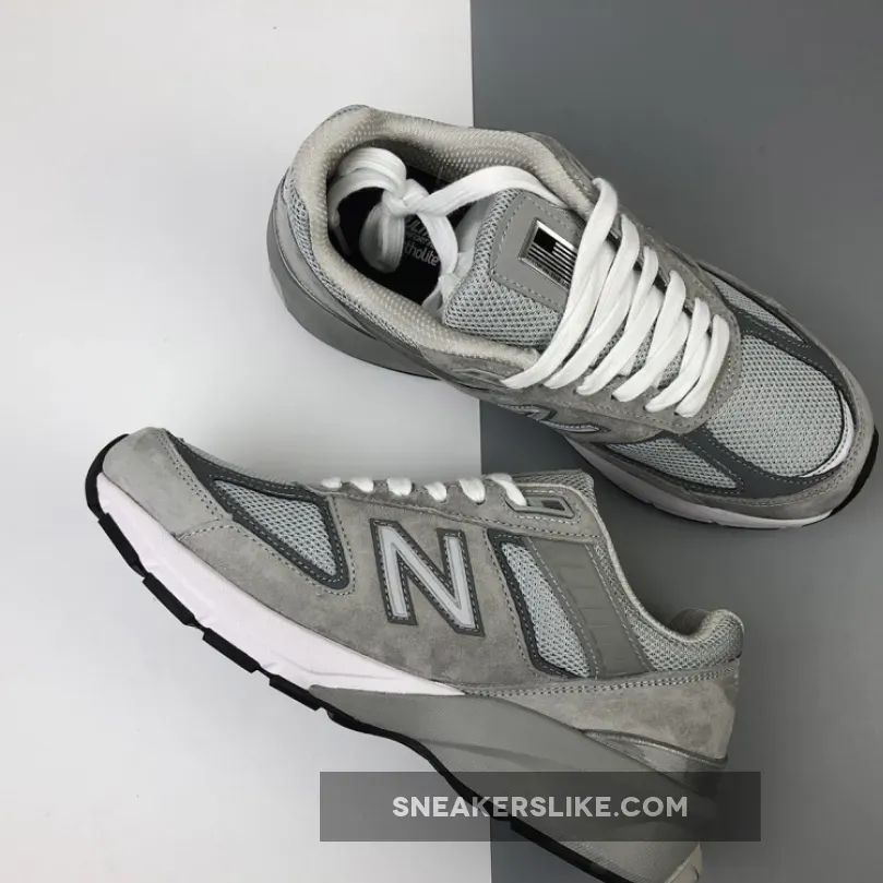 New Balance 990V5 Grey Castlerock M990GL5 / nb 990v5