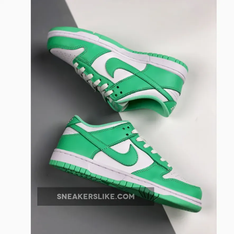 Wmns Nike Dunk Low Green Glow / nike green glow dunk