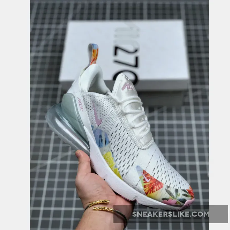 Nike Air Max 270 'Floral' White/Light Arctic Pink Nike Air Max 270 Arctic Pink