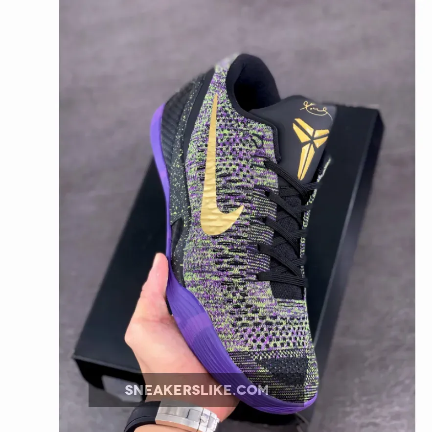 Nike Kobe 9 Elite Low 'Mamba Moment ID' Multi-Color #mamba moments kobe 9
