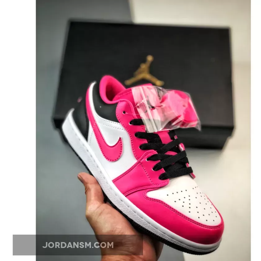 Air Jordan 1 Low Fierce Pink/Black-White DZ5365-601 New Releases