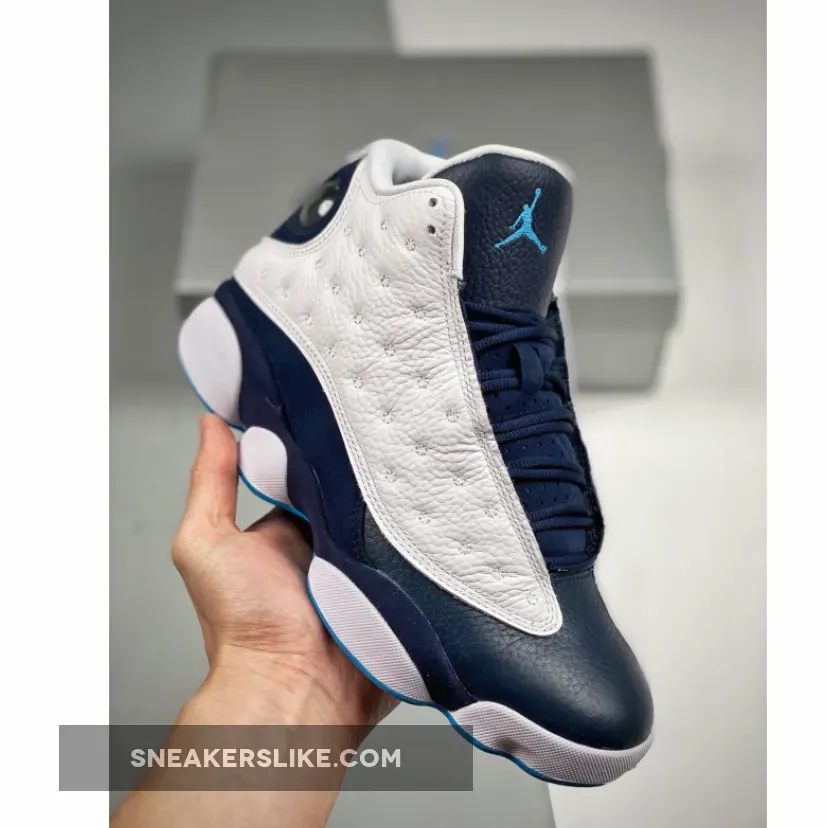 Air Jordan 13 'Dark Powder Blue' #jordan 13 obsidians