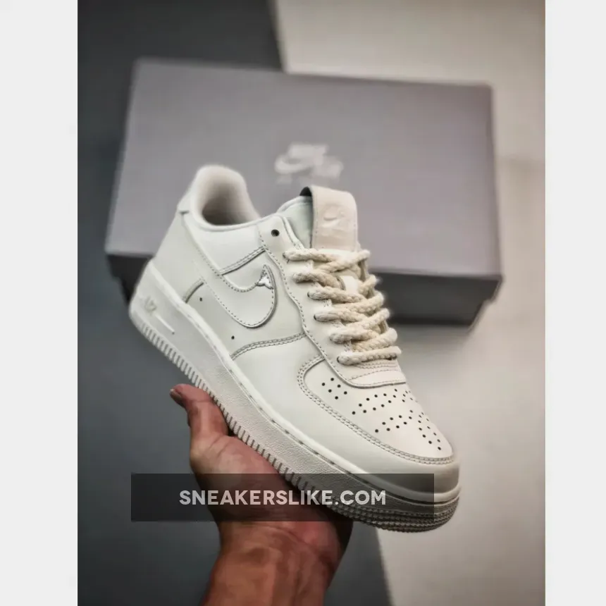 Nike Air Force 1 Low Sail/Chrome #nike af1 chrome