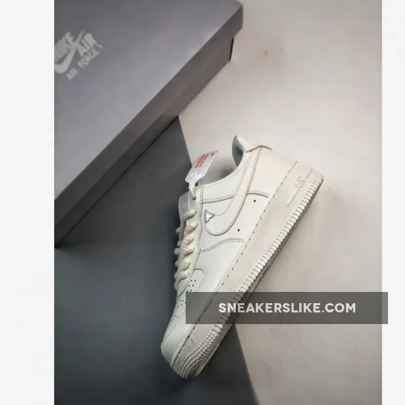 Nike Air Force 1 Low Sail/Chrome #nike af1 chrome