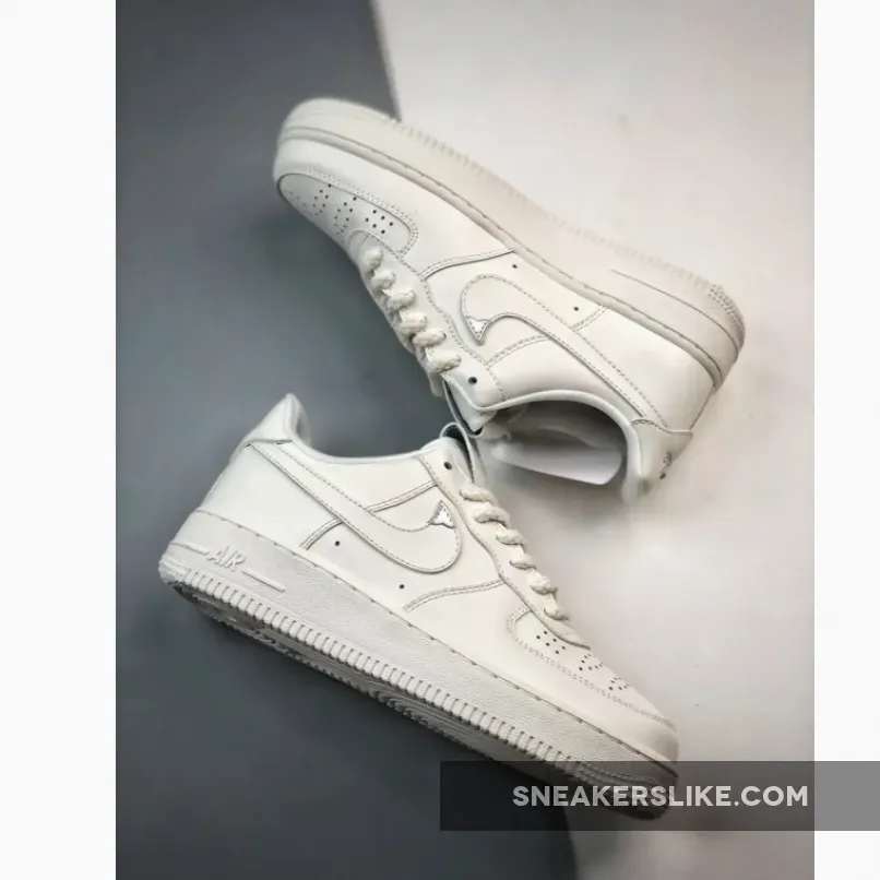 Nike Air Force 1 Low Sail/Chrome #nike af1 chrome