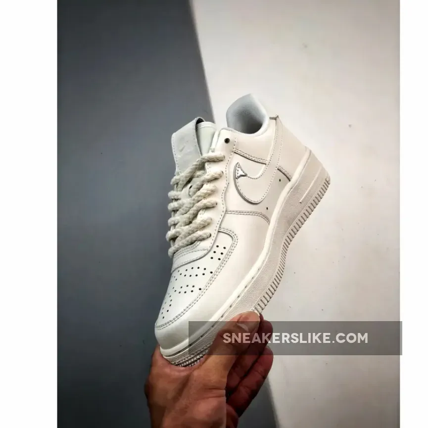 Nike Air Force 1 Low Sail/Chrome #nike af1 chrome