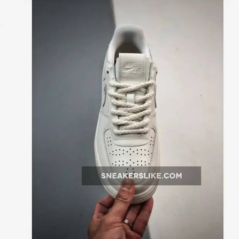 Nike Air Force 1 Low Sail/Chrome #nike af1 chrome