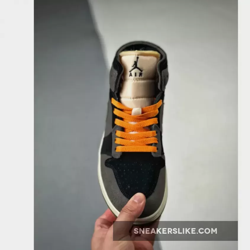 Jordan Mid Craft / Air Jordan 1 Mid SE Craft 'Halloween' Black Light Olive