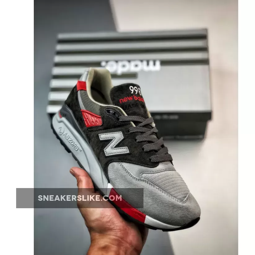New Balance 998 'Age Of Exploration' Grey Red M998CPL Outlet