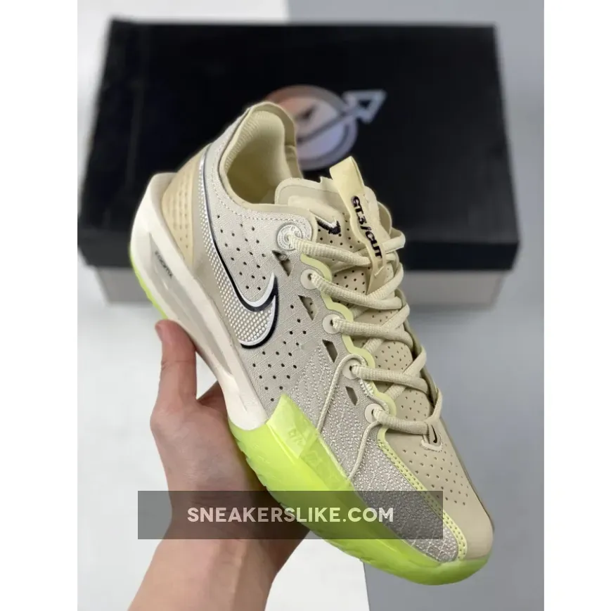 Nike GT Cut 3 Light Bone/Vapor Green