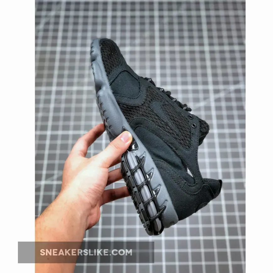 Stussy x Nike Air Zoom Spiridon Cage 2 Black Grey CQ5486-001 Nike Caged