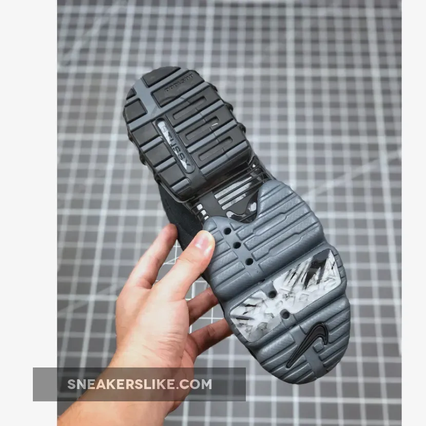 Stussy x Nike Air Zoom Spiridon Cage 2 Black Grey CQ5486-001 Nike Caged