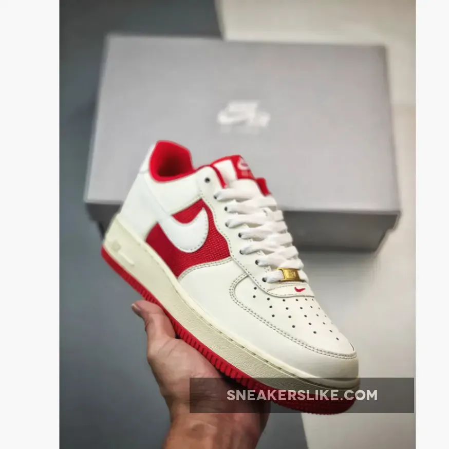 Nike Air Force 1 Low Athletic Department White/Red FN7439-133