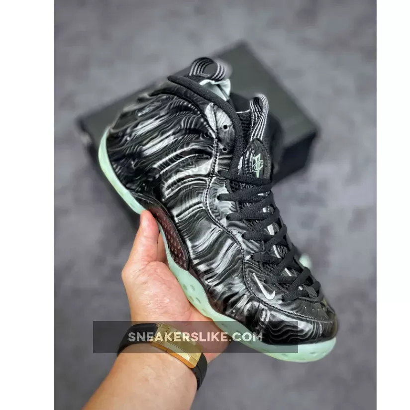 Nike Air Foamposite One 'All-Star 2021' Black-Barely Green - foamposite allstar