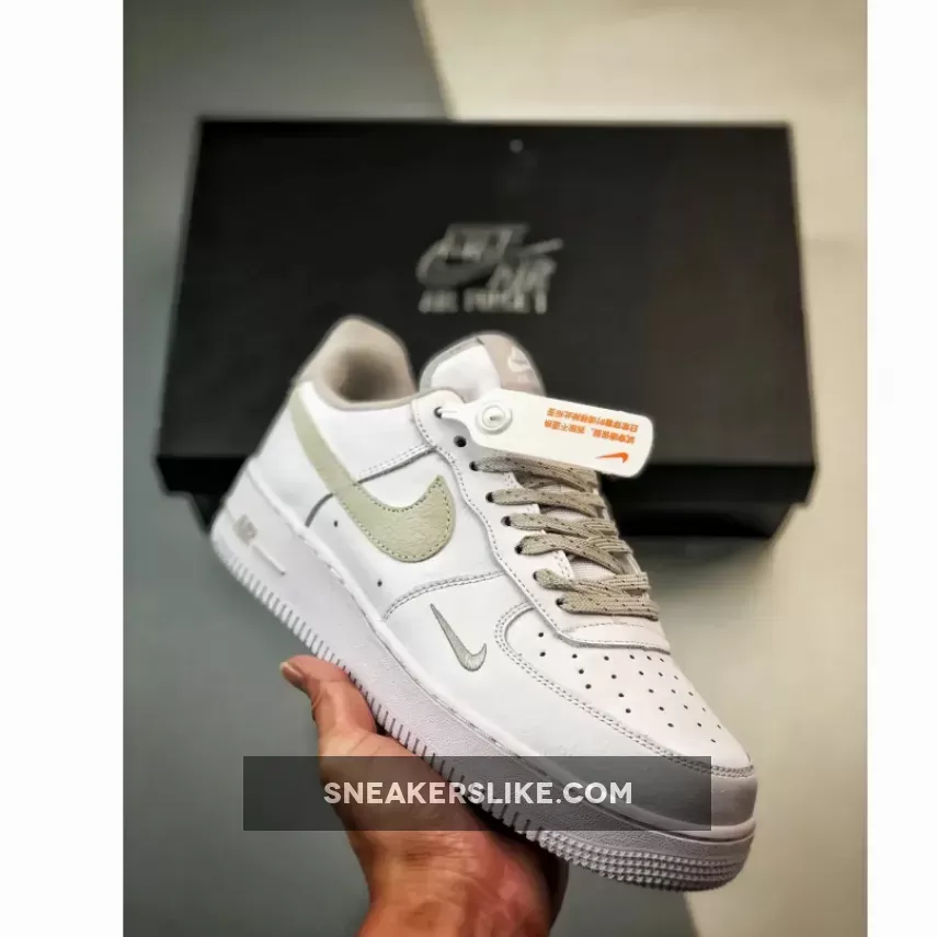 Nike Air Force 1 Low ‘Reflective Swooshes’ White Grey FV0388-100