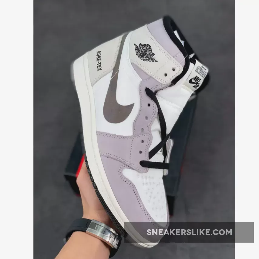 Air Jordan 1 Element Gore-Tex Sail/Light Bone-College Grey-Black #gore tex jordan 1 light bone