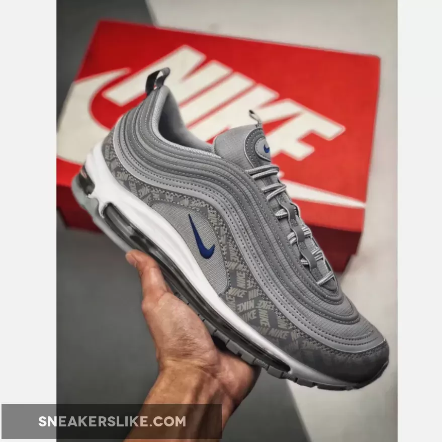 Nike Air Max 97 Wolf Grey/Game Royal BQ3165-001 / air max 97 wolf grey game royal
