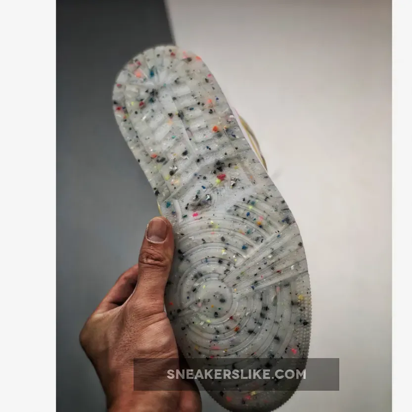 Air Jordan 1 Mid Recycled Canvas Pink Tan Yellow DJ0338-100 / air jordan 1 mid se pastal grind