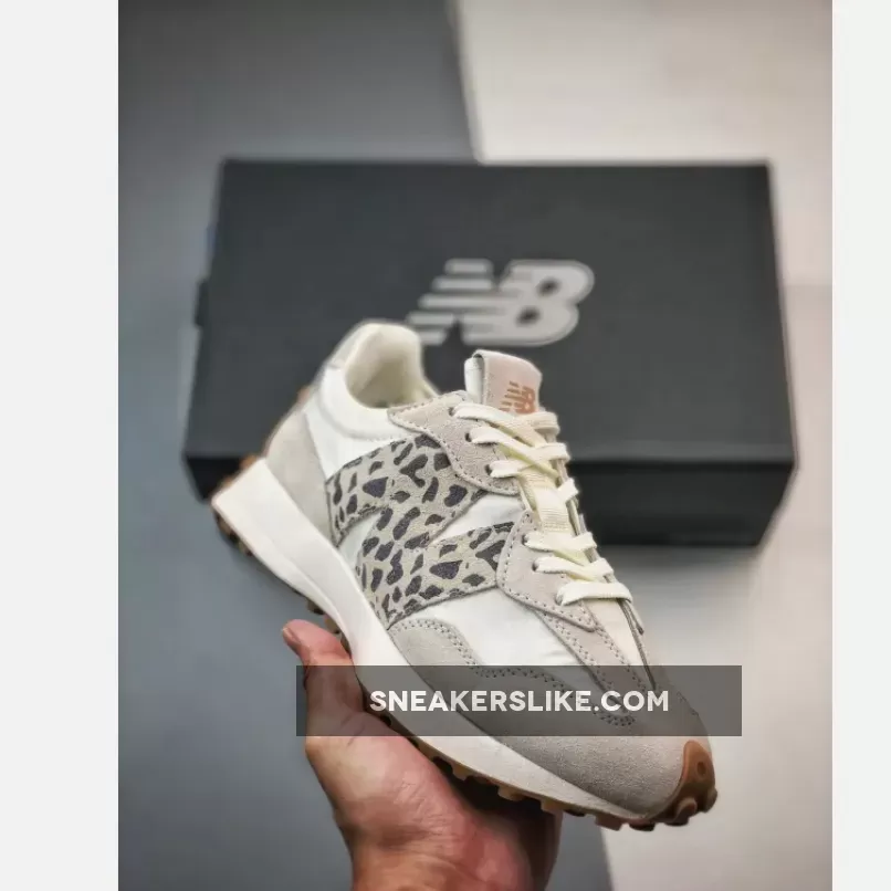 New Balance 327 Leopard Sea Salt WS327PJ #animal print new balance 327