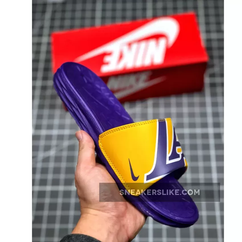 LA Lakers Benassi Solarsoft Slide 2 1666265320 Restock