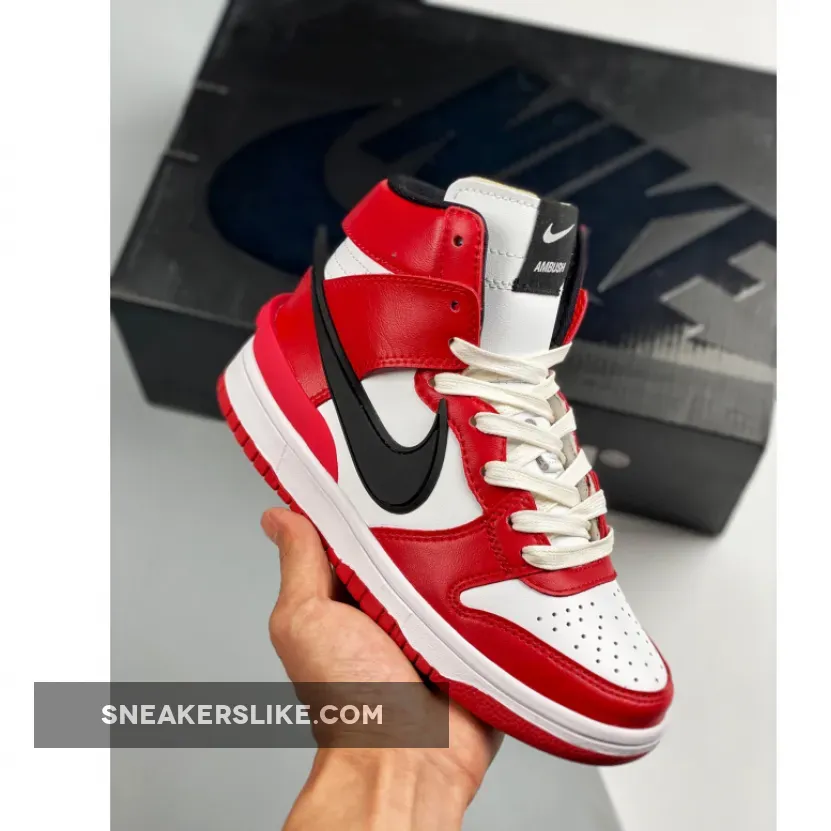 Ambush x Nike Dunk High 'Chicago' Red White / dunk high chicago
