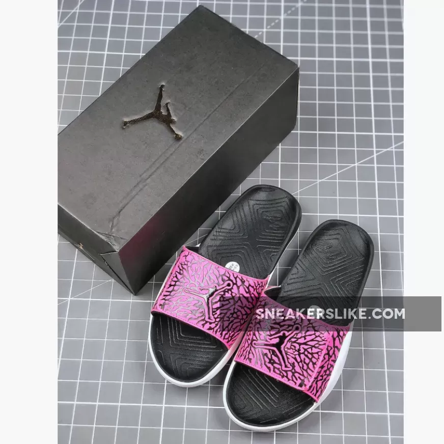 Jordan Hydro 7 V2 Black/Hyper Pink BQ6290-061 New Releases