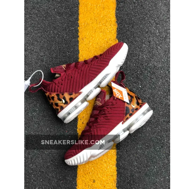 Nike LeBron 16 'King' Team Red/Metallic Gold-Multi Color / lebron 16 king