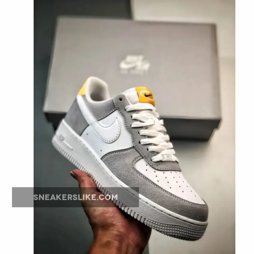 Nike Air Force 1 Low Pure Platinum/White-Melon Tint-Black Jordan Pure