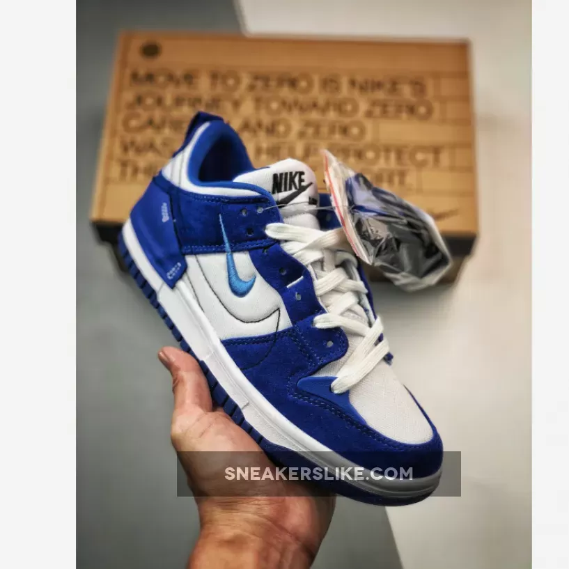 Nike Dunk Low Disrupt 2 Blue White DH4402-102 / dunk low hyper royal