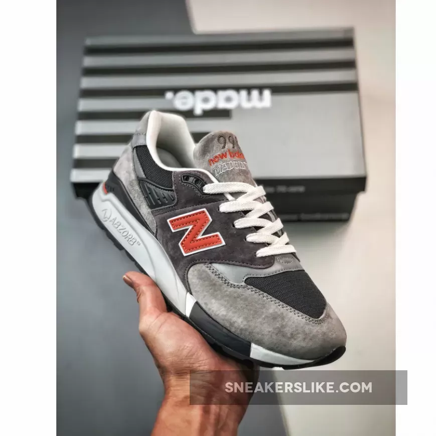New Balance M998GGO Grey/Orange / new balance 998 sale