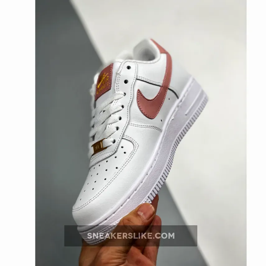 Nike Air Force 1 Low White/Rust Pink / Rose Gold Air Force 1