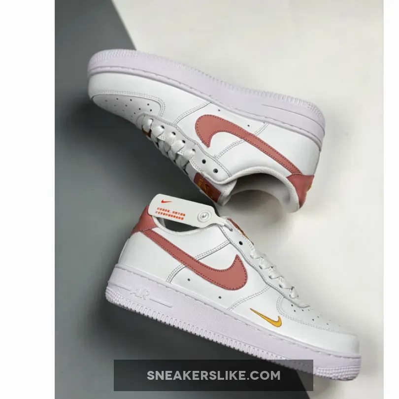 Nike Air Force 1 Low White/Rust Pink / Rose Gold Air Force 1
