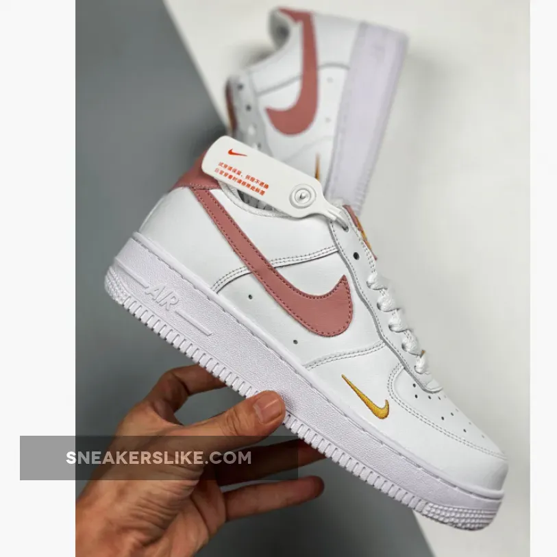 Nike Air Force 1 Low White/Rust Pink / Rose Gold Air Force 1