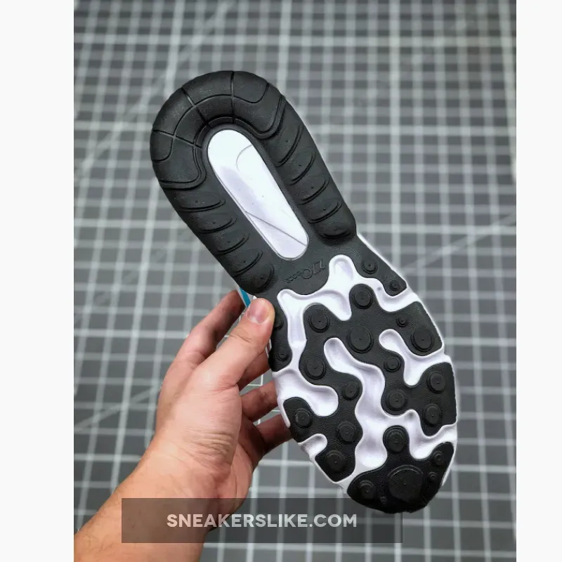 Nike Air Max 270 React SE Oracle Aqua/White-Black-Green CT1265-300 Nike Air Max 270 Ghost Green