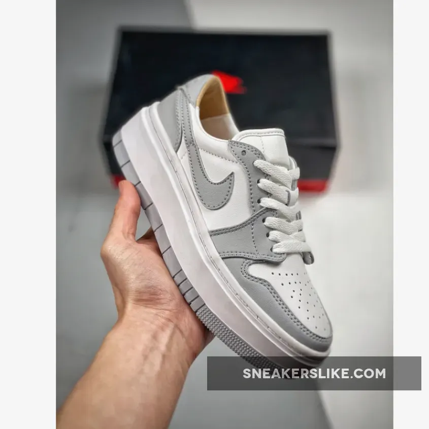 Air Jordan 1 Low LV8D Wolf Grey WMNS DH7004-100 / wmns air jordan 1 elevate low 'wolf grey'