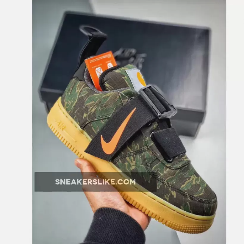 Carhartt X Nike Air Force 1 Low Utility Camo Green AV4112-300 Outlet
